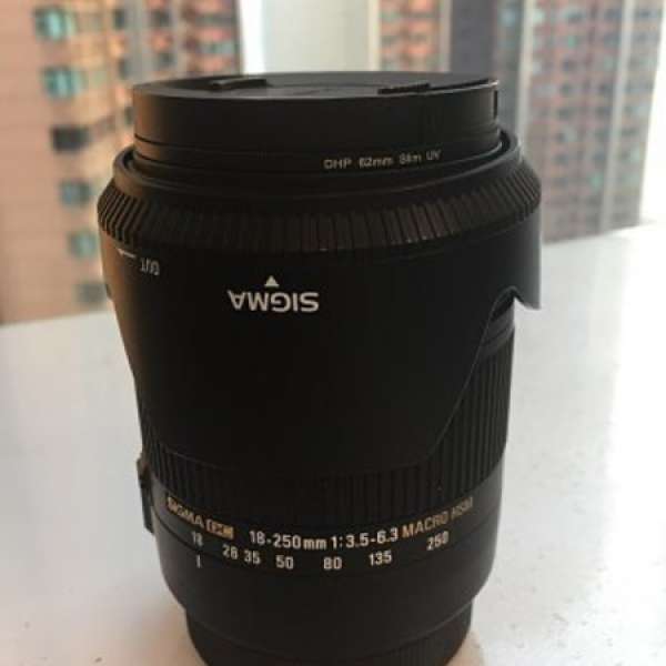 Sigma 18-250mm F/3.5-6.3 DC macro OS for Canon