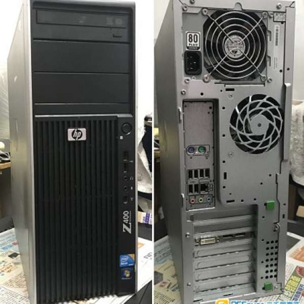 HP Z400 workstation，W3520 ，12GB，500GB，FirePro V5800