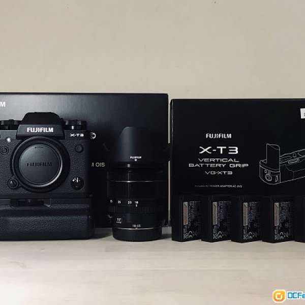 Fujifilm XT3 kit set VG-XT3 grip