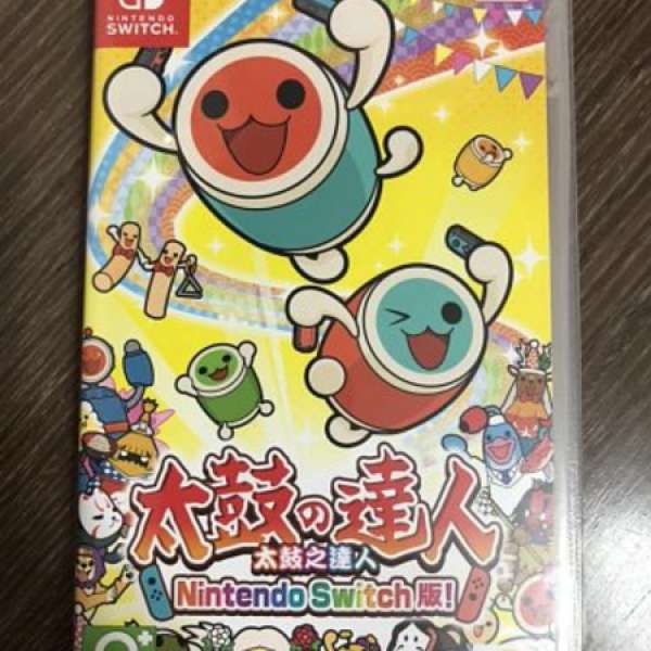 NS SWITCH 太鼓達人中文版(無code) + 副廠鼓