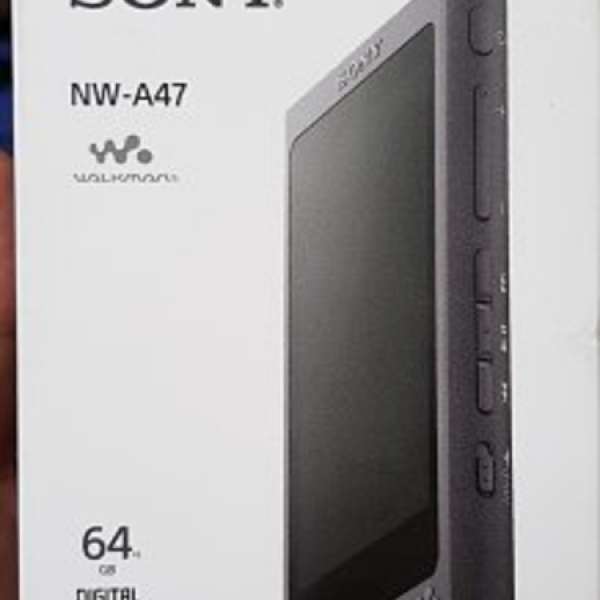 出售原裝Sony NW-A47 Hi-Res Walkman Grayish Black (64GB) $1400