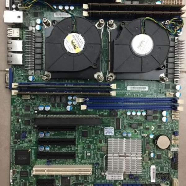 超微Supermicro x9drl-3f & e5-2650 x2 & 64g ddr3