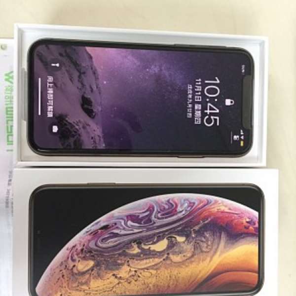 iPhone XS  256GB 金色 gold