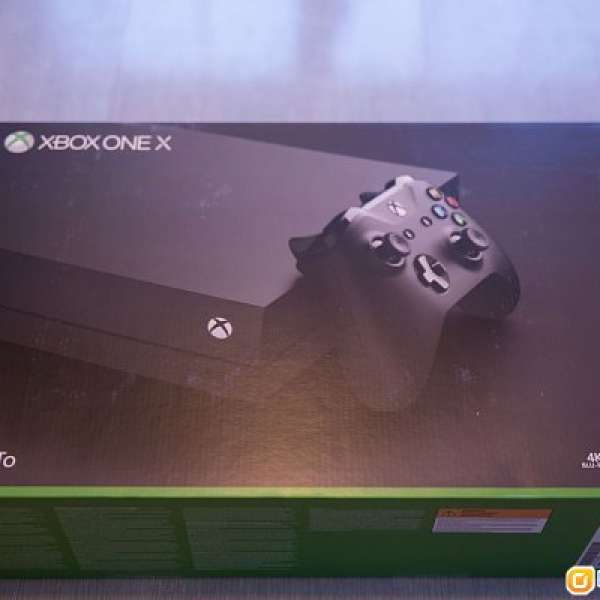 brand new xbox one x 行貨有單有盒一年保養 full set