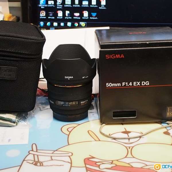Sigma 50 F1.4 EX DG HSM (for Canon )