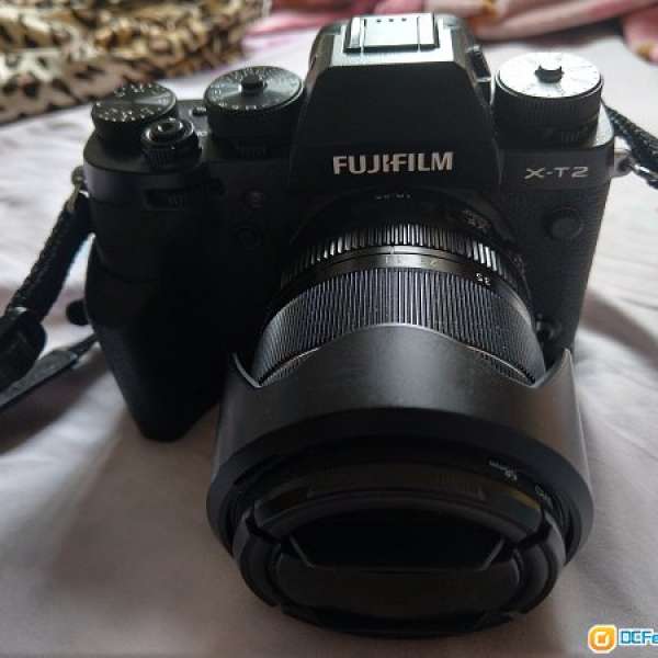 Fujifilm X-T2 XT2 body + grip,  可交換X-E3 body