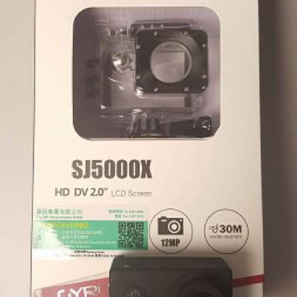 SJCAM SJ5000X 12MP Sony Sensor 4K 2" LCD Action Cam