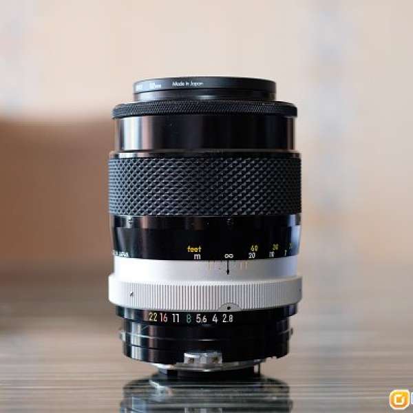 尼康 Nikon NIKKOR-Q AUTO 135mm f/2.8 大光圈長焦人像鏡頭 9成新 已改ai口