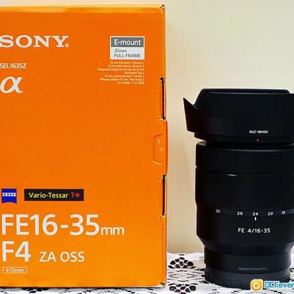 出售超新有保 Sony Zeiss SEL1635Z 16-35mm F4 E mount 鏡頭