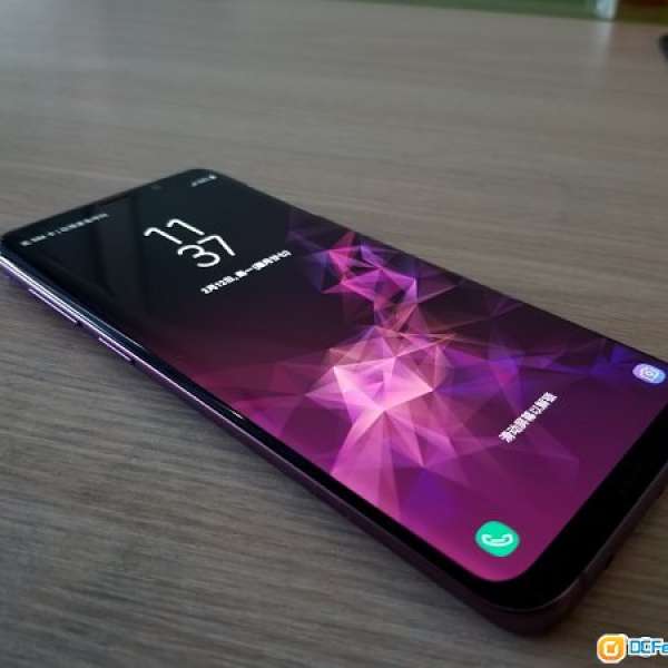 Samsung S9+ plus 256GB  紫色上台機 保到2019年4月 有單有盒冇充電器