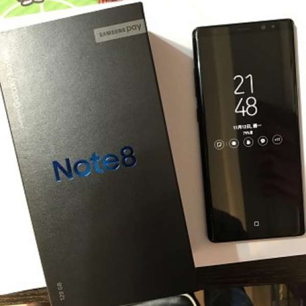 Samsung Note 8 黑色雙卡版
