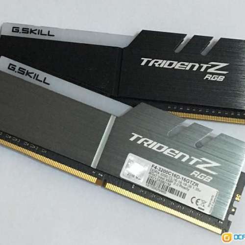 G.Skill Trident Z RGB DDR4-3200MHZ 16G RAM（行貨有保養）