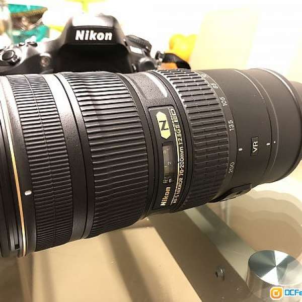 Nikon AF-S NIKKOR 70-200mm f/2.8G ED VR II- 99%新