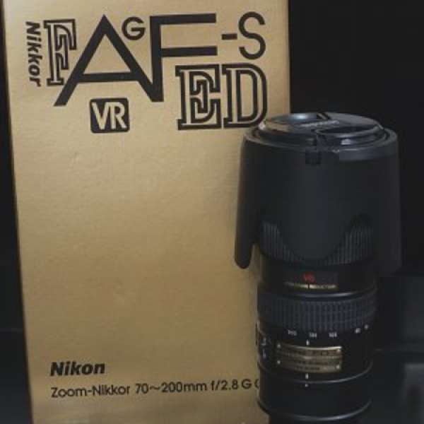 Nikon AF-S NIKKOR 70-200mm f/2.8 小黑五行貨 LB5