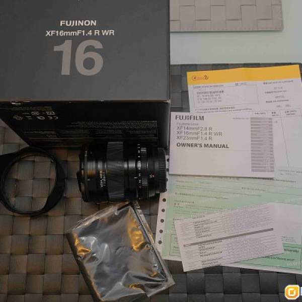 Fujifilm Fujinon XF16mmF1.4 R WR (行貨)