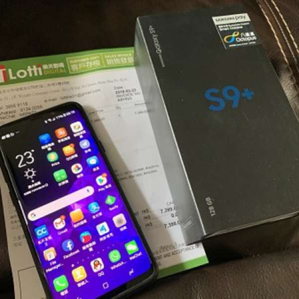 samaung s9 plus 128g 保養至2019年3月