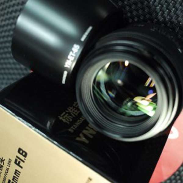 全新(一年保用) YN 85mm f1.8 for Canon