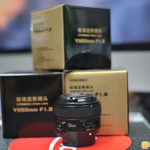 全新(一年保用) YN 50mm f1.8 for Nikon & Canon