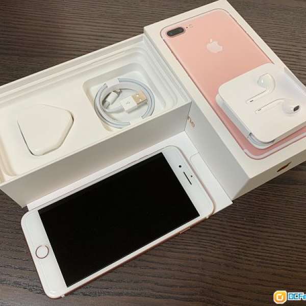 iPhone 7 plus 128GB 玫瑰金