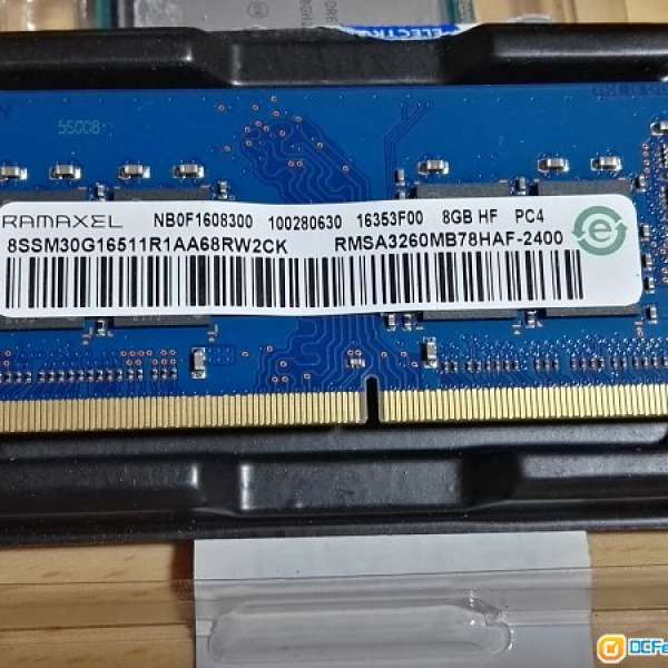 RAMAXEL RMSA3260MB78HAF-2400 Laptop DDR4-2400 8GB