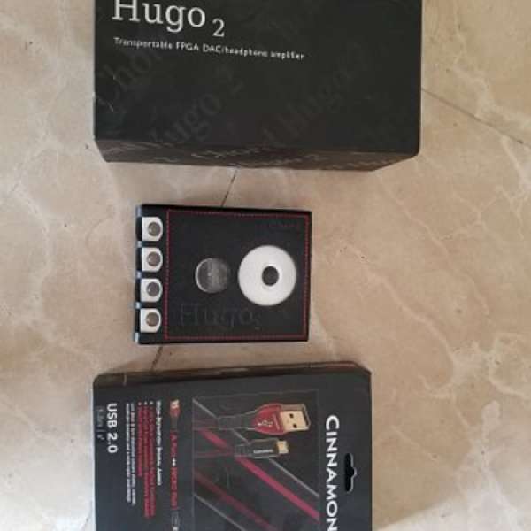 Chord Hugo 2 with audio quest usb