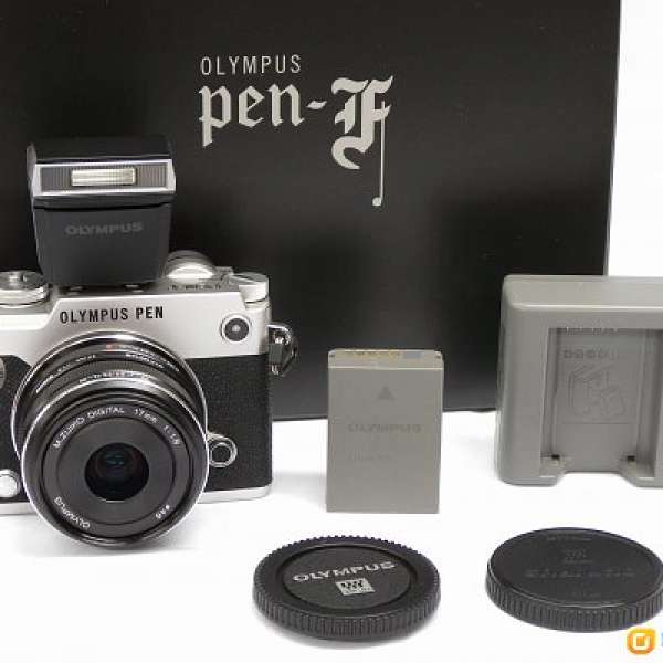 Olympus PEN-F + 17mm f/1.8 Lens Kit