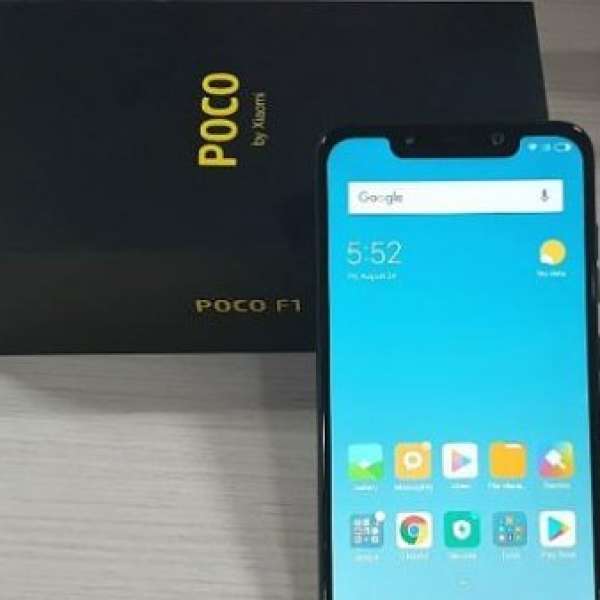 99% Pocophone f1 6+128gb 黑色行貨