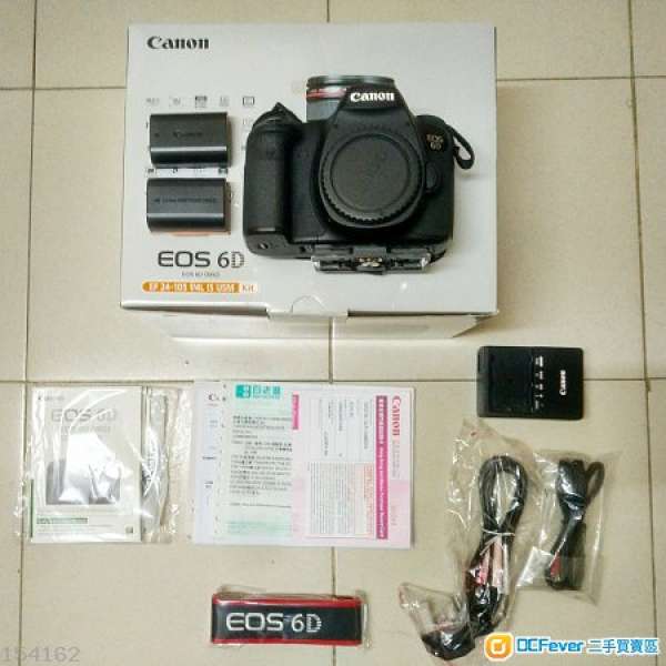 Canon 6D body 95%new with box 2 batteries