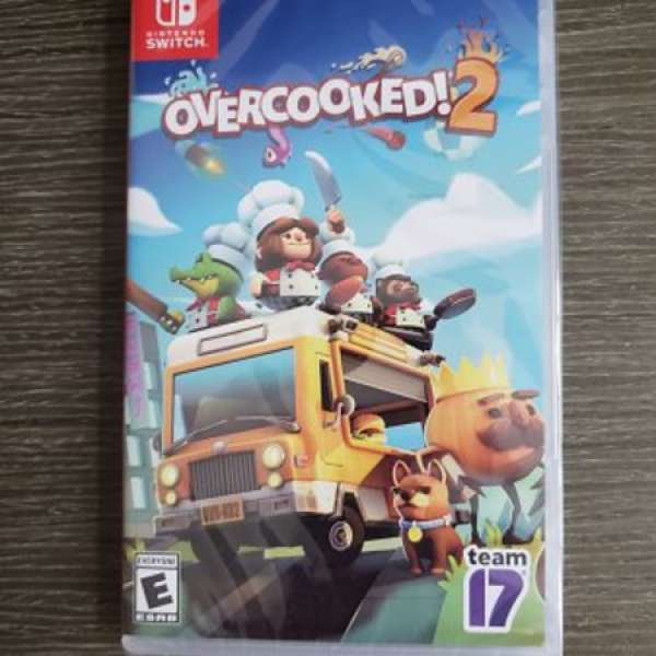 switch game overcooked 2 全新未拆