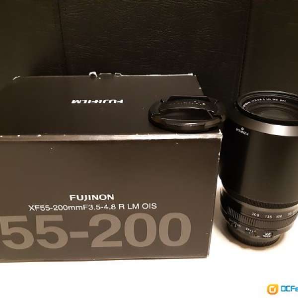 行貨 Fujifilm XF 55-200mm f3.5-4.8 有盒有單有保養咭 連filter
