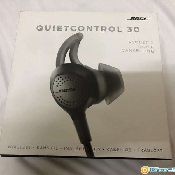 95%新 香港行貨 Bose QuietControl 30 QC30 QC 30 藍牙降噪耳機 Noise Cancelling