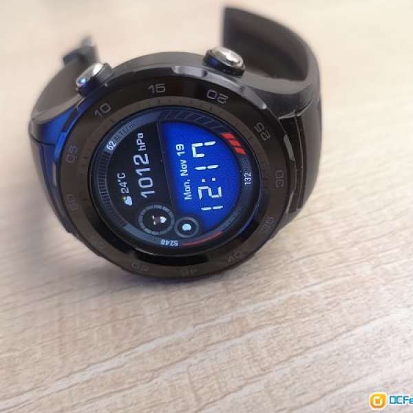 Huawei Watch 2 智能手錶 (4G SIM Version) (碳晶黑)