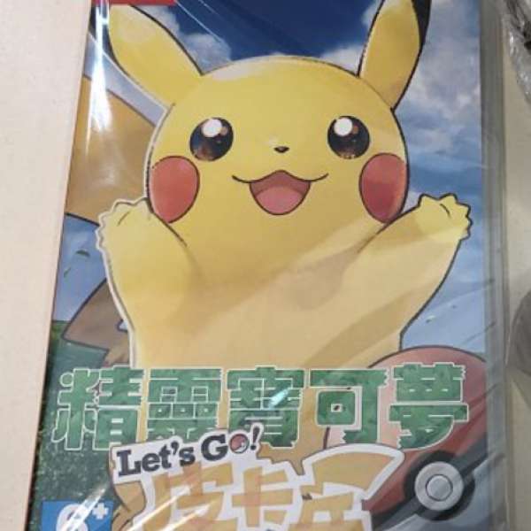 Nintendo Switch game: Pokemon Let's Go, Pikachu! 港行中文版