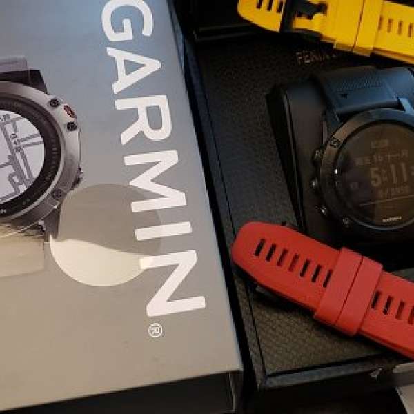 Garmin Fenix 5X 中文版 港行 95% New