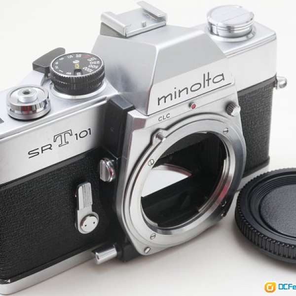 Minolta SRT-101 (分區及全開光圈 TTL 測光)全机械名機,夠用夠簡約