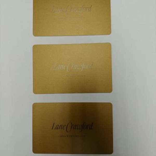 Lane Crawford Gift Card 連卡佛禮品卡