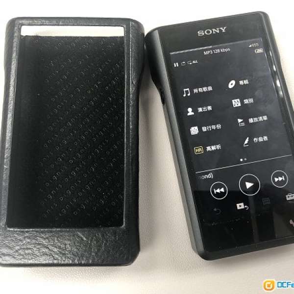 Sony NW WM1A 黑磚 dignis 黑色真皮套