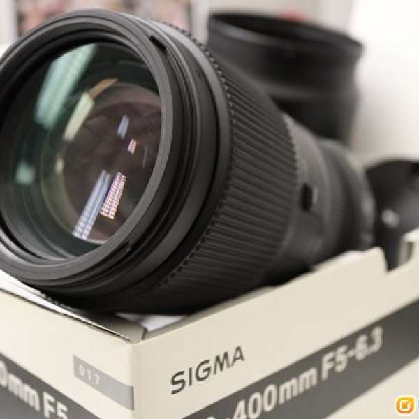 SIGMA 100-400MM f5-6.3 DG contemporary (Canon EF mount)