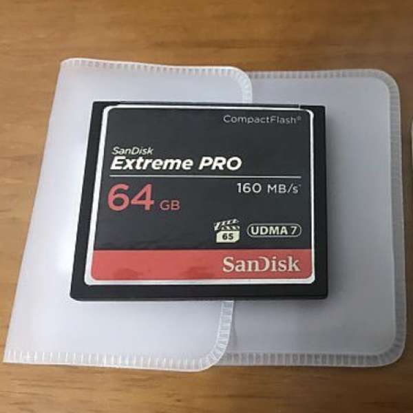SanDisk Extreme 64GB CF $350 & 64GB SD $100