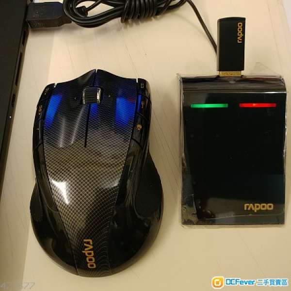RAPOO V8 無線鐳射 gamer mouse