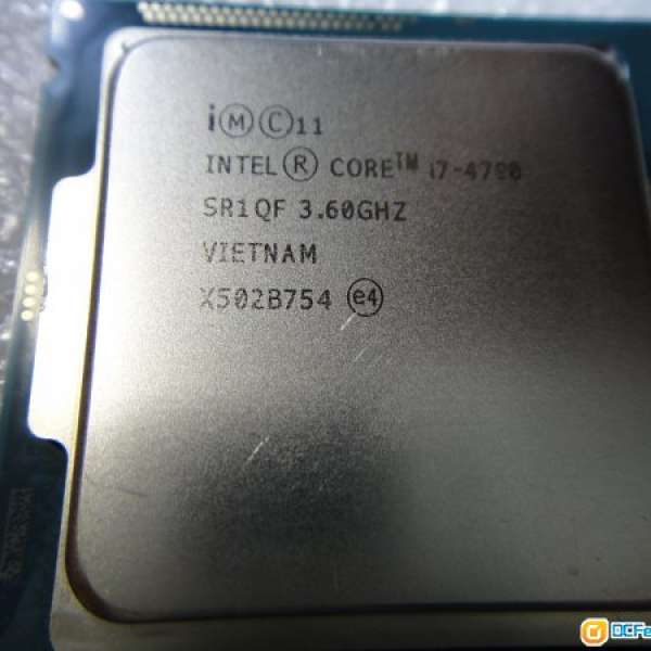 Intel® Core™ i7-4790 Processor 3.60 GHz Socket 1150  及 Intel®  i5-4690