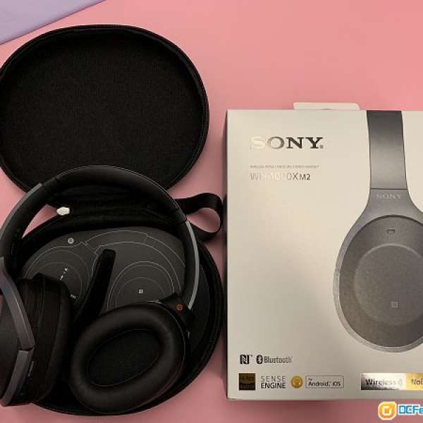 Sony WH-1000XM2 黑色 99%新 有保至19年3月31