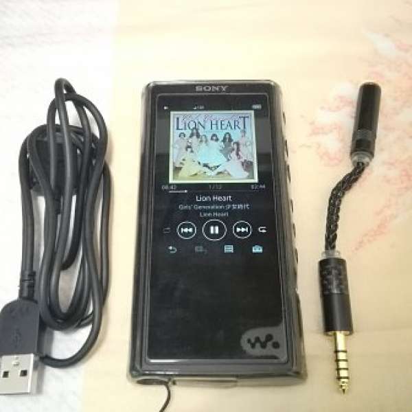 Sony MW-ZX300A 16G 連轉換線