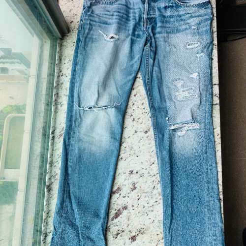 Hollister Skinny Slim Jeans 洗水 貼身 牛仔褲 a&f 西鐵 荃灣西 元朗 朗屏