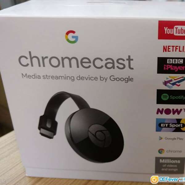全新未開封 Google Chromecast 2 (V3)