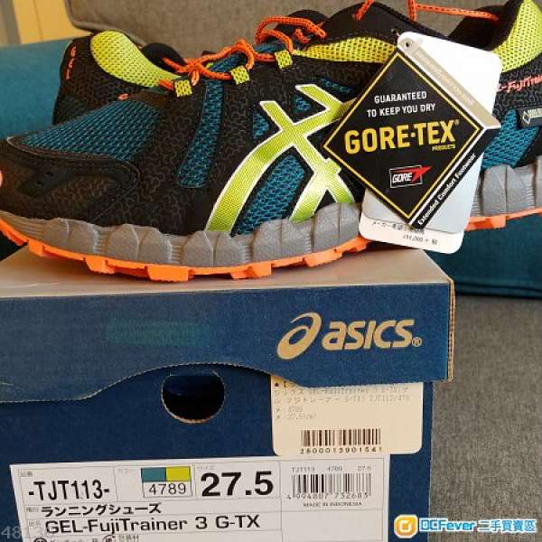 全新連盒同掛牌 Asics fuji trainer 3 Goretex 日本馬拉松 防水跑鞋