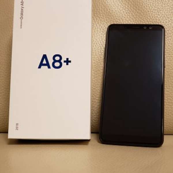 行貨 Samsung 三星 A8+ (2018) A730F 黑色 有盒有單有保養配件齊