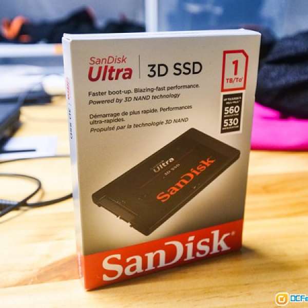 [全新未開封] SanDisk 1TB Ultra 3D NAND SSD