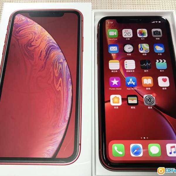 Apple iPhone XR  *128GB 香港行貨 紅色*99.99%new ! *行保至*11/11/2019！*完美...