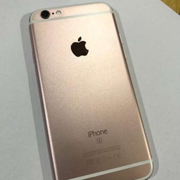 iPhone 6s 64G rose gold 女仔機，有單有盒